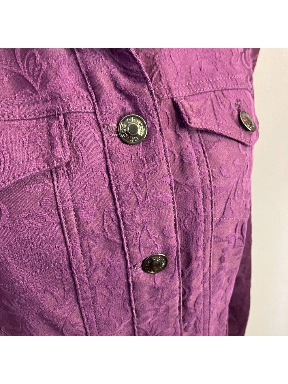 Chico's Jacket, EUC, Size 0(S-4) - Picture 4 of 12